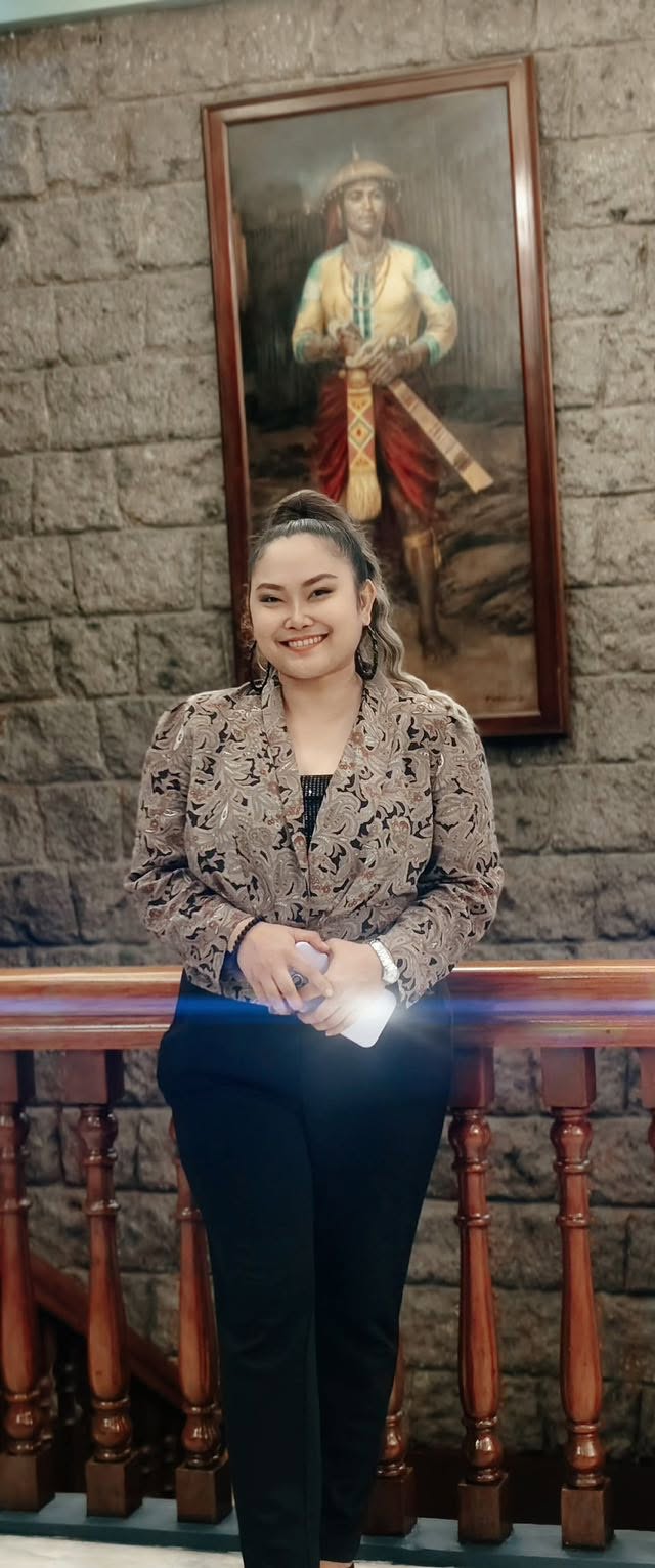 Portrait of Raich, Filipina singer and band frontwoman